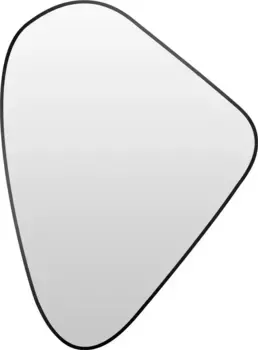 Декоративное зеркало Lenfra "Рено", (1 шт.), настенное зеркало 25х34х3 см, черный