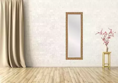 Декоративное зеркало Lenfra "Сабрина", (1 шт.), настенное зеркало 69х109х2 см, цвет goldfarben