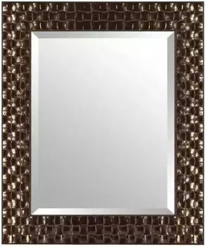 Декоративное зеркало Lenfra "Саманта", (1 шт.), настенное зеркало 54х74х2 см, цвет Goldfarben