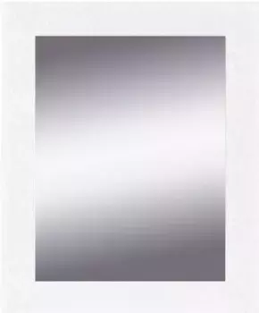 Декоративное зеркало Lenfra "Вера", (1 шт.), настенное зеркало 68х108х2,9 см, белый