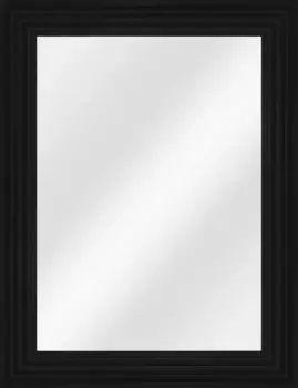 Декоративное зеркало Lenfra "Весна", (1 шт.), настенное зеркало 53х73х3,6 см, черный