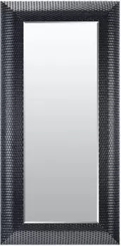 Декоративное зеркало Lenfra "Зоя", (1 шт.), настенное зеркало 48х98х3,5 см, черный