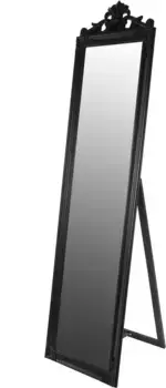 Декоративное зеркало Leonique "King", (1 шт.), стоячее зеркало 45х180х6 см, черный