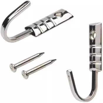 Декоративные крючки Liedeco для штор, цвет nickelfarben