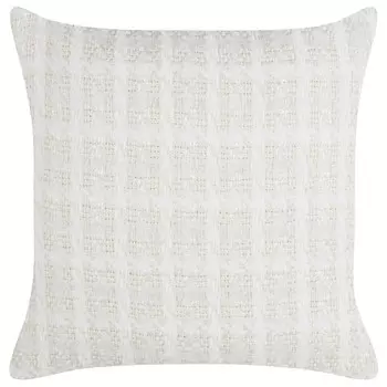 Декоративные подушка Beliani, 45x45x12 см, бежевый/белый