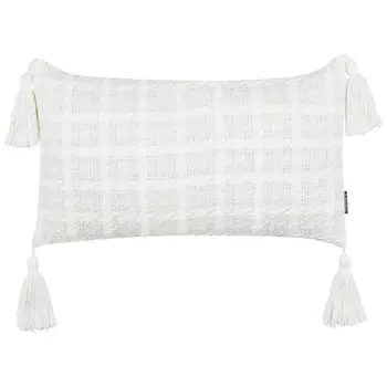 Декоративные подушка Beliani, 60x30x12 см, бежевый/белый