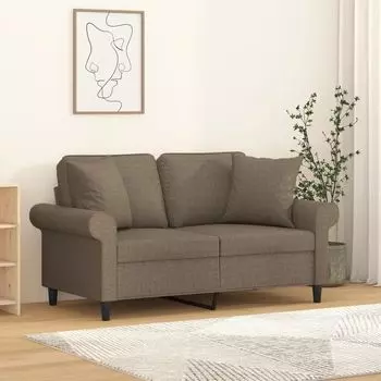 Декоративные подушки 2 шт. Серо-коричневый 40х40 см. ткань DKD HOME DECOR
