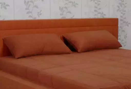 Декоративные подушки для сна Westfalia, (2 шт.) Westfalia Schlafkomfort 40х80 см, оранжевый