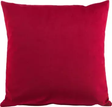 Декоративные подушки Gzze "Дюваль", на молнии, чехол без наполнителя, 2 шт 60х60 см, цвет bordeau x + unifarben