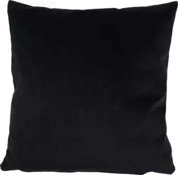 Декоративные подушки Gzze "Дюваль", на молнии, чехол без наполнителя, 2 шт 50х50 см, черный