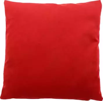 Декоративные подушки Gzze "Дюваль", на молнии, чехол без наполнителя, 2 шт 60х40 см, красный