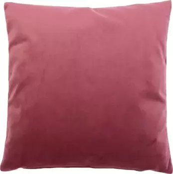 Декоративные подушки Gzze "Дюваль", на молнии, чехол без наполнителя, 2 шт 50х50 см, цвет beere + unifarben