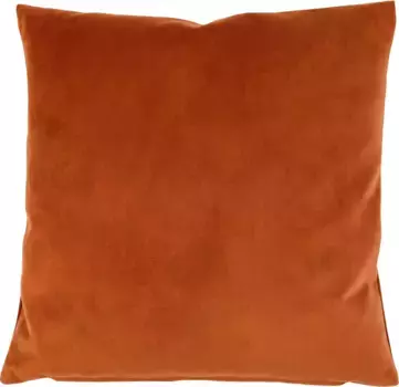 Декоративные подушки Gzze "Дюваль", на молнии, чехол без наполнителя, 2 шт 60х60 см, цвет terra + unifarben