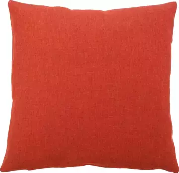 Декоративные подушки Gzze "Милан", на молнии, чехол без наполнителя, 2 шт 50х50 см, красный