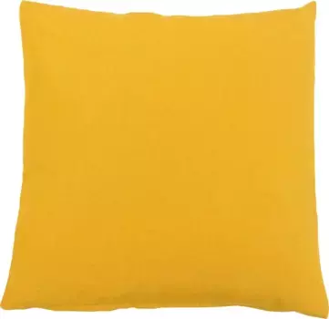 Декоративные подушки Gzze "Милан", на молнии, чехол без наполнителя, 2 шт 40х40 см, желтый/оранжевый
