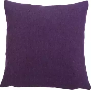 Декоративные подушки Gzze "Милан", на молнии, чехол без наполнителя, 2 шт 40х40 см, темно-фиолетовый