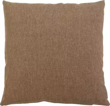 Декоративные подушки Gzze "Милан", на молнии, чехол без наполнителя, 2 шт 40х40 см, коричневый