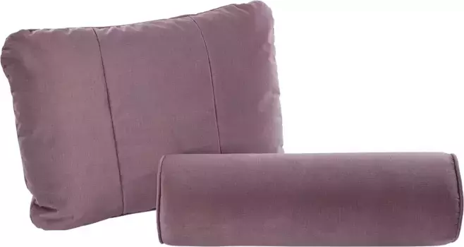 Декоративные подушки Leonique "Ocane", сочетающиеся с кроватью Ocene из бархатного велюра и тонкой структуры, набор из 2 шт 50х70 см, розовый