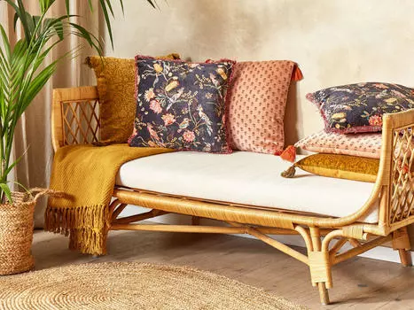 Декоративные подушки набор из 2-х штук Beliani, черный