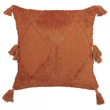 Декоративные подушки набор из 2-х штук Beliani, оранжевый