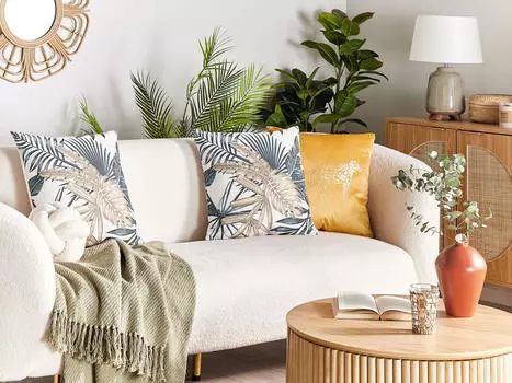 Декоративные подушки набор из 2-х штук Beliani, мультиколор