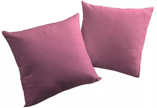 Декоративные подушки вирт, чехлы на подушки без наполнителя, 2 шт Wirth 40х60 см, фиолетовый