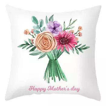 Декоративный чехол для подушки без запаха, полиэстер, тонкая строчка, подкладка ко Дню матери для дома-C Stuttg