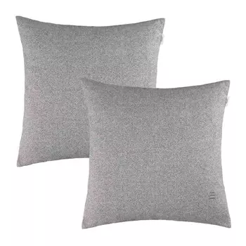Декоративный чехол на подушку Esprit, 45x45 см, серый