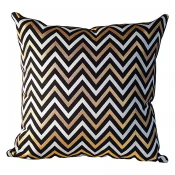 Декоративный чехол на подушку гобелен для дивана, спальни, гостиной, ZIC ZAG, 45x45 Deco Haus