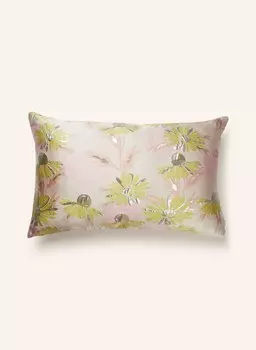 Декоративный чехол на подушку из блестящей пряжи, 40 х 60 см. Dagny, розовый