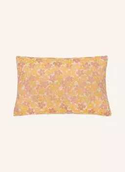 Декоративный чехол на подушку из блестящей пряжи, 40 х 60 см. Dagny, бежевый