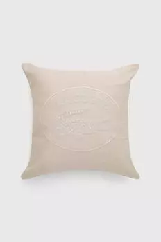 Декоративный чехол на подушку L Бежевый 45 x 45 см Lacoste, бежевый