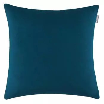 Декоративный чехол на подушку Musterring, 45x45 см, цвет Petrol