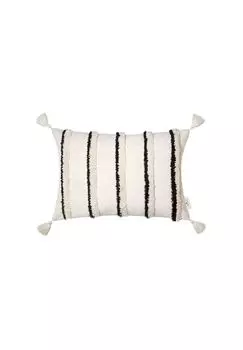 Декоративный чехол на подушку в стиле бохо FLUFFY STRIPE TOM TAILOR