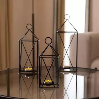 Декоративный фонарь-свеча Objevi - 22x9x9 см