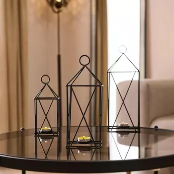 Декоративный фонарь-свеча Objevi - 28x11x11 см