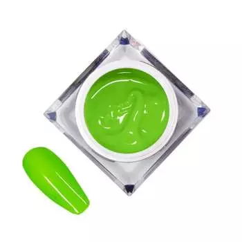 Декоративный гель, Художественная гель-краска Gel Ombre Ornaments Allepnails Art., Зеленый, № 18, 5г MollyLac, Molly Lac