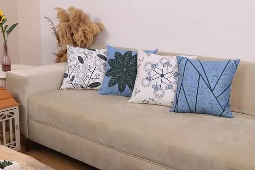 Декоративный набор из 4 чехлов в стиле DOTS, декоративный чехол на подушку, чехол на подушку Ekershop