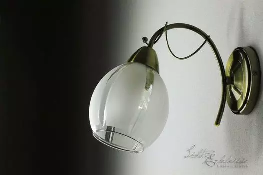 Декоративный настенный светильник в стиле модерн в бронзе Настенный светильник E27 Светильник для загородного дома Внутренний свет Внутренний светильник Licht-Erlebnisse