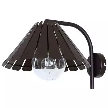 Декоративный настенный светильник (винтаж, коричневый, конусообразный, E27) настенный светильник для прихожей Licht-Erlebnisse