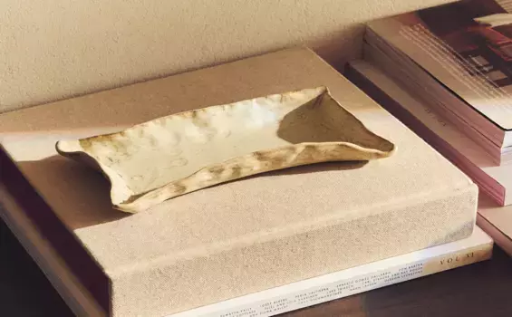 Декоративный поднос Zara Home, белый