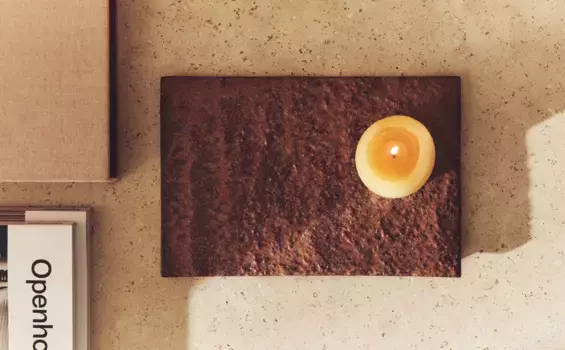 Декоративный поднос Zara Home, коричневый