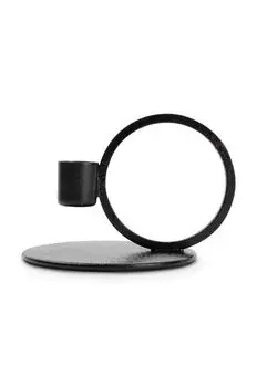 Декоративный подсвечник Pillar S|P Collection, черный