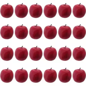 Декоративный шар Creativ deco «Рождественское украшение красный», яблоко, ок. 6,5 см