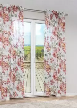 Декоративный шарф Lysel Maloca размером (Ш х В): 140см х 245см в красно-оранжевом цвете., красный