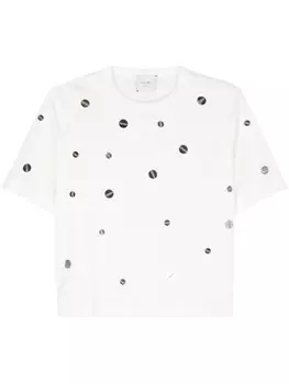 Декорированная футболка Alysi, белый