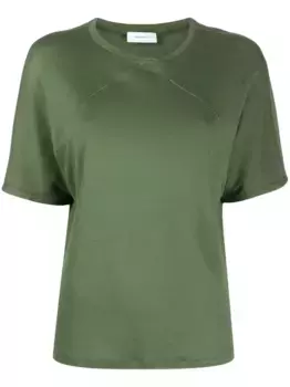 Декорированная футболка Fabiana Filippi, зеленый