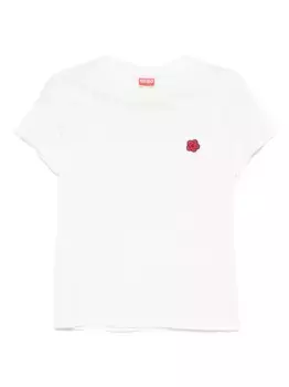 Декорированная футболка KENZO, белый
