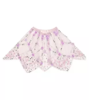 Декорированная накидка zeppelin Tutu Du Monde, фиолетовый