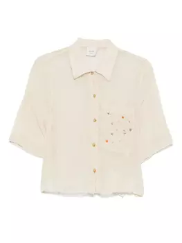 Декорированная рубашка Alysi, нейтральный